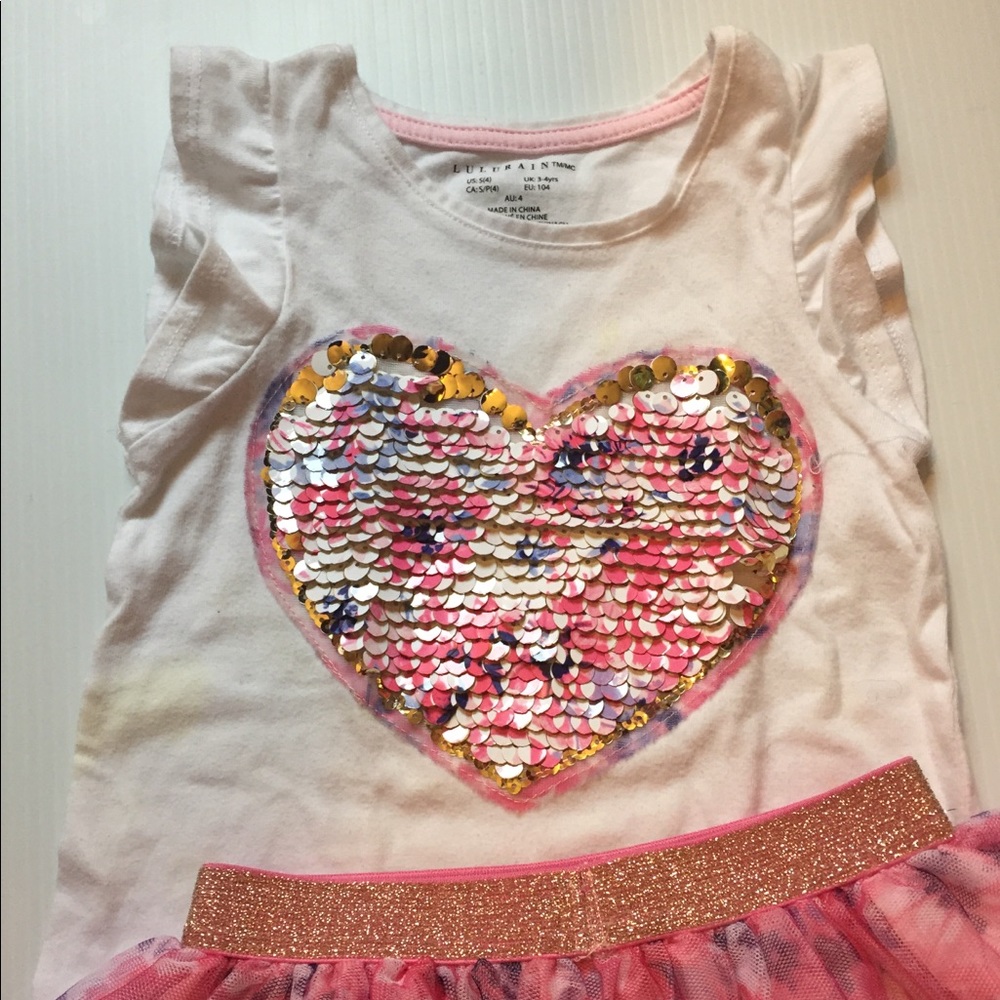 Lulurain toddler girl set